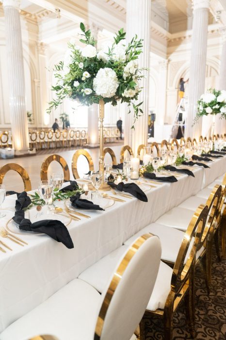 glow sticks welcome table wedding reception ideas