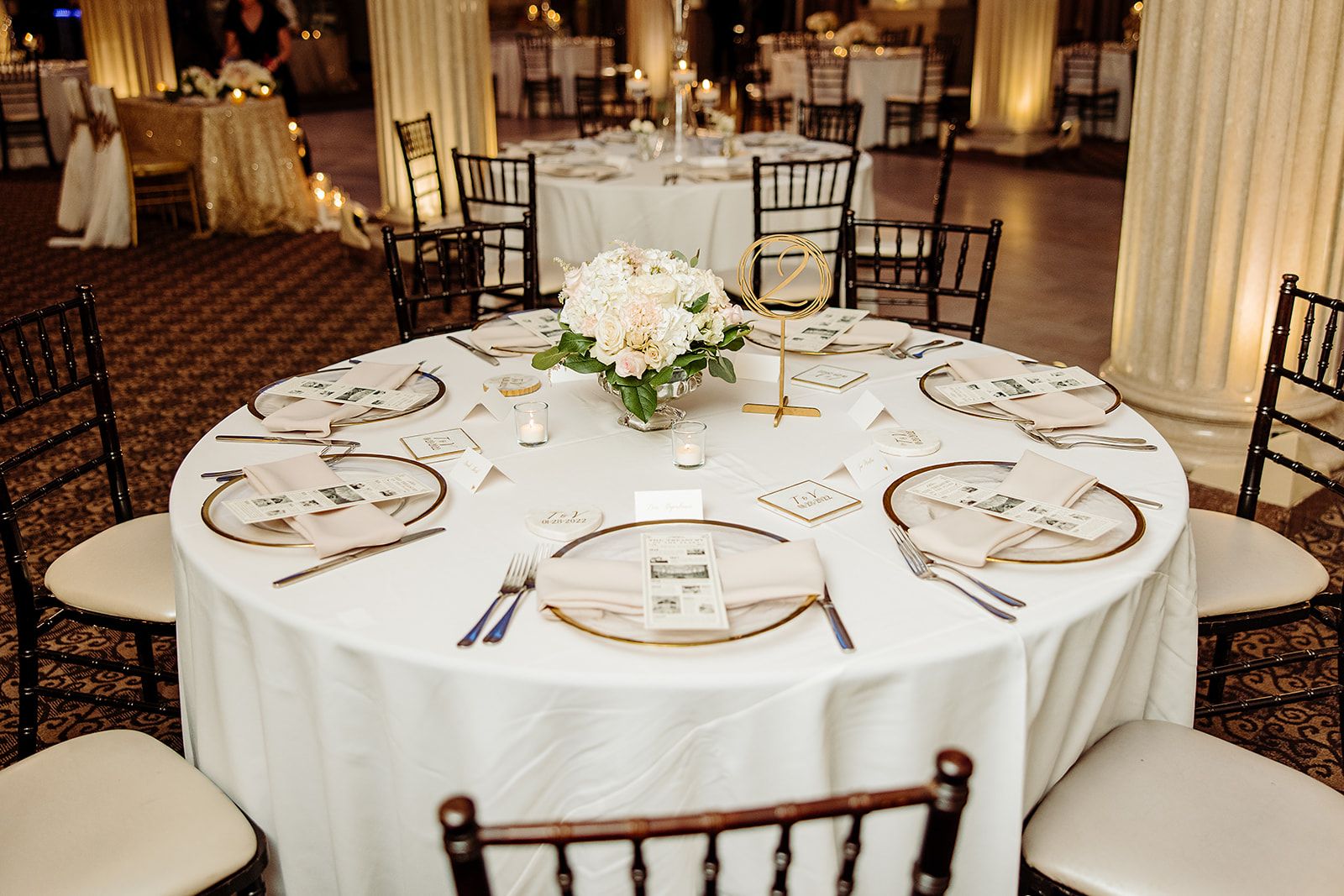 5 Stylish Wedding Reception Table Design Ideas